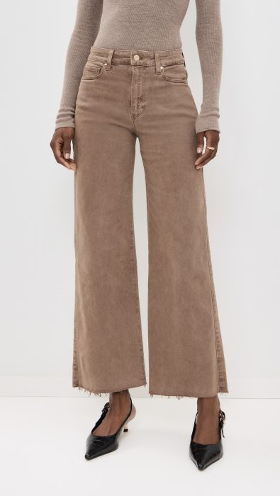 PAIGE Anessa 31" Jeans with Raw Hem
