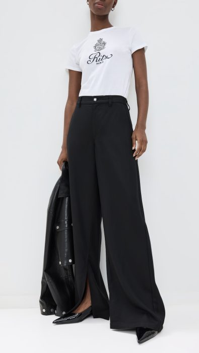 PAIGE Portia Pants with Inseam Slit
