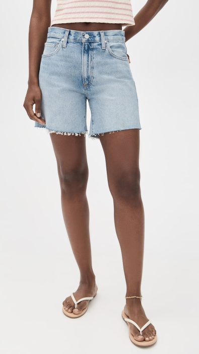 PAIGE Archie Grand Tour Long Shorts