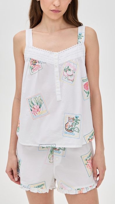 Printfresh Back to Bed Shorts Set