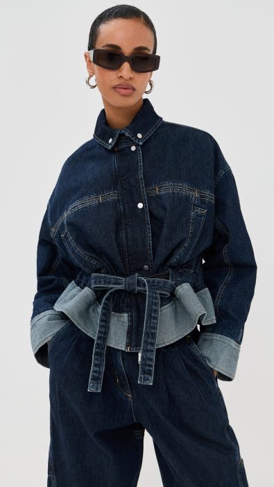 3.1 Phillip Lim Boxy Jacket with Waist Ties