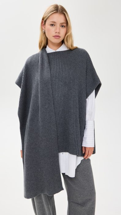 Pixie Market Knit Cape Top
