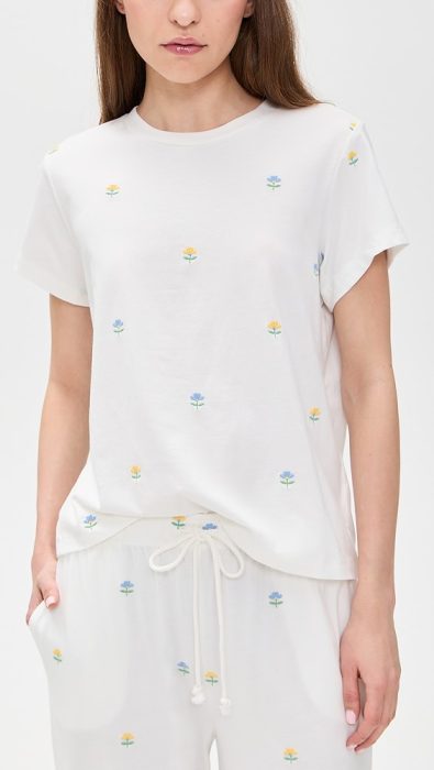 PJ Salvage Floral Pajama Top
