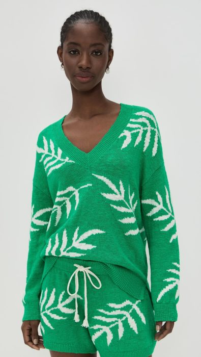 PJ Salvage Palm Sweater