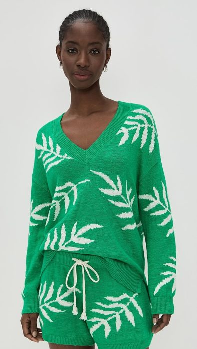 PJ Salvage Palm Sweater
