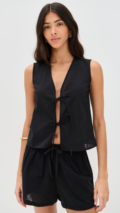 Playa Lucila V Neck Sleeveless Top