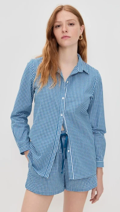 Playa Lucila Button Down Top