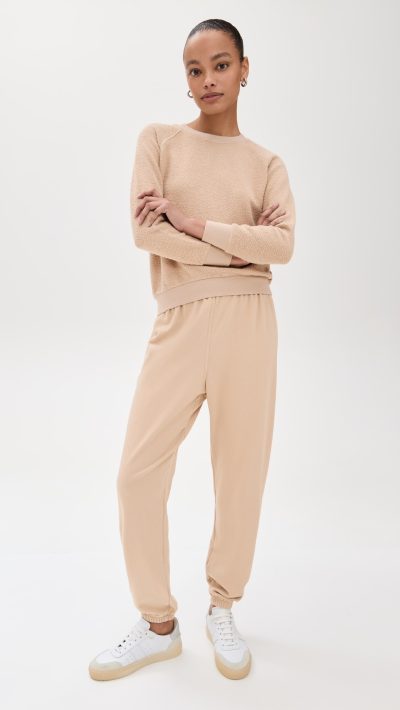perfectwhitetee French Terry Easy Sweatpants