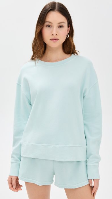 perfectwhitetee Tyler French Terry Pullover Sweatshirt