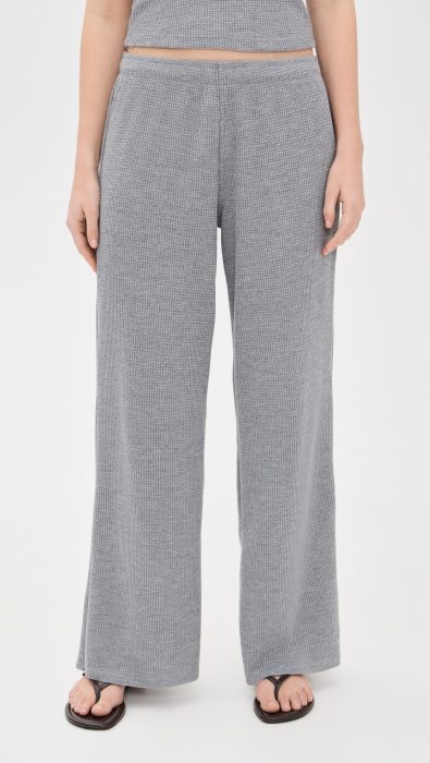 perfectwhitetee Shane Waffle Pants