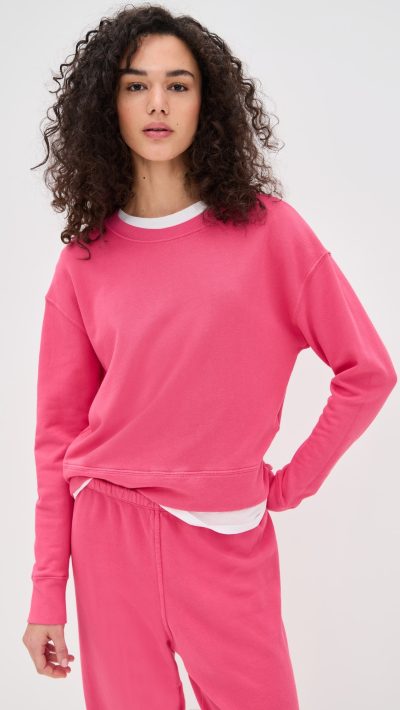 perfectwhitetee Tyler French Terry Pullover Sweatshirt