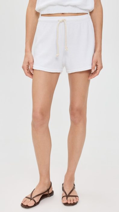 perfectwhitetee Summer Loop Terry Sweat Shorts