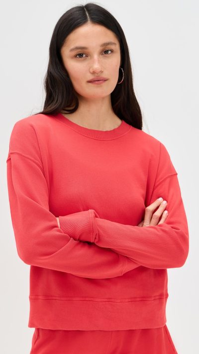 perfectwhitetee Tyler French Terry Pullover Sweatshirt