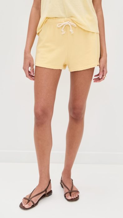 perfectwhitetee Layla French Terry Sweat Shorts