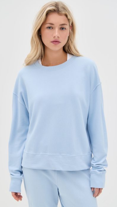 perfectwhitetee Tyler French Terry Pullover Sweatshirt