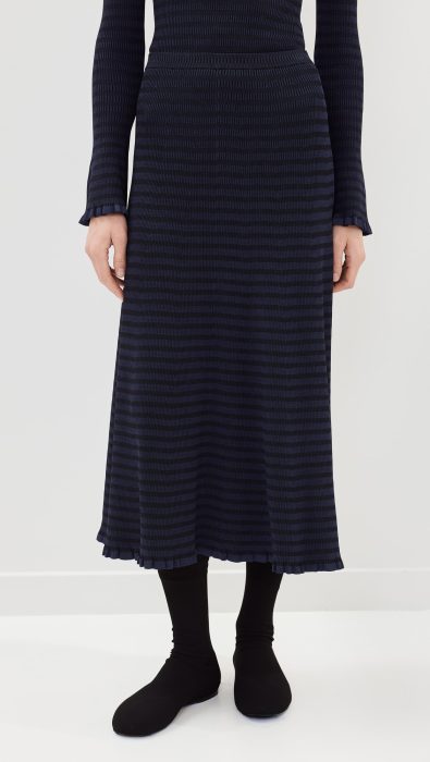 Proenza Schouler White Label Stina Knit Skirt in Geo Knits