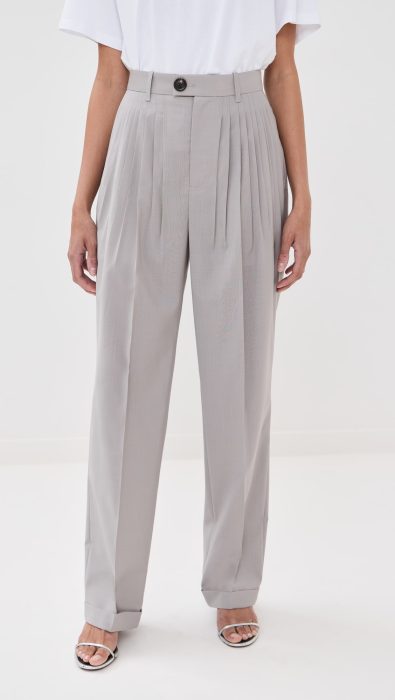 Peter Do Jade Pleated Pants