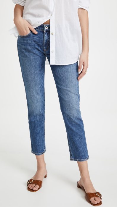 rag & bone Dre Low Rise Slim Boyfriend Jeans