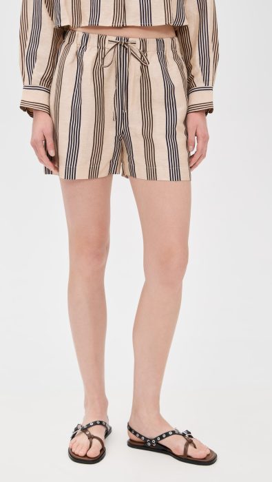 rag & bone Logan Linen Beach Shorts