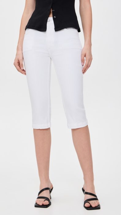 rag & bone Flexi Kit Mid-Rise Capri Shorts