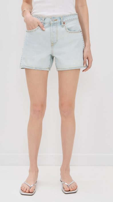 RE/DONE Studded Boy Shorts