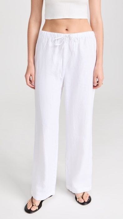 Reformation Olina Linen Pants