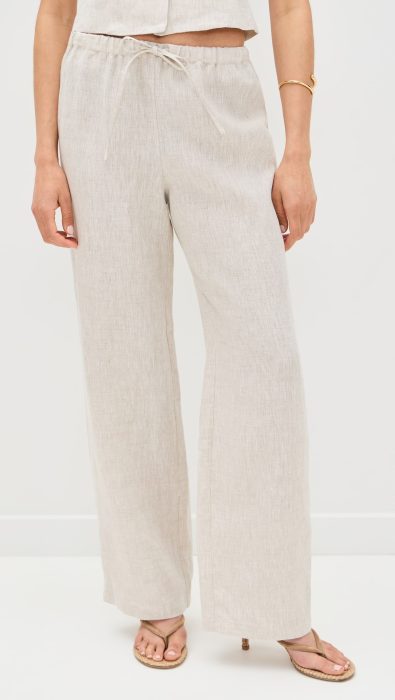 Reformation Olina Linen Pants