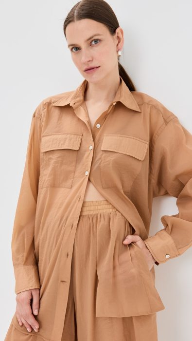 Rosetta Getty Oversized Cargo Shirt