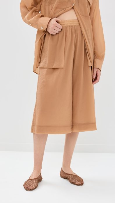 Rosetta Getty Double Layer Shorts
