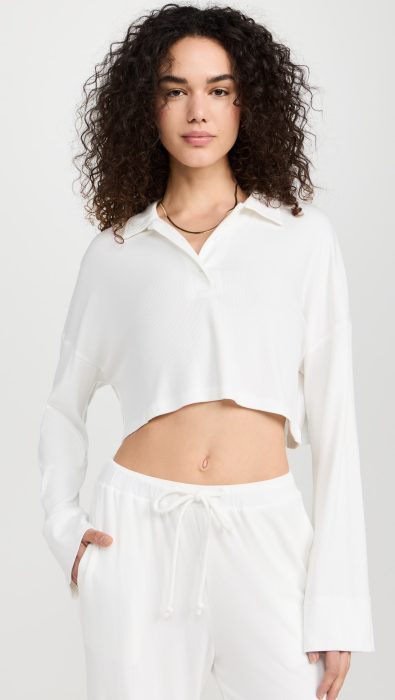 Riot Swim Rory Oversized Crop Top