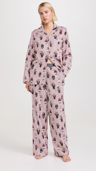 Polo Ralph Lauren Polo Bear Motif Pajama Set