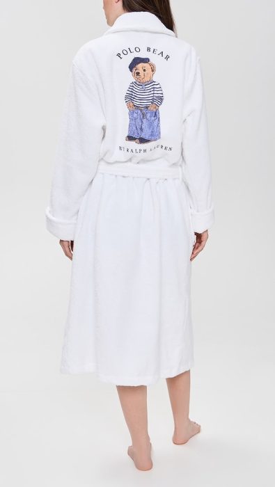 Polo Ralph Lauren Printed Back Bear Robe