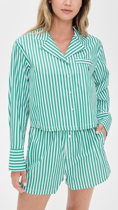 Polo Ralph Lauren Crop Top & Boxer PJ Set