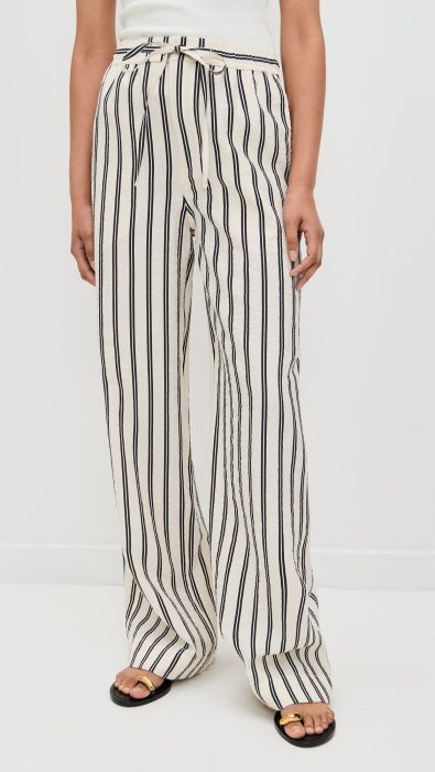 Polo Ralph Lauren Nylon Crinkle Wide Leg Pants