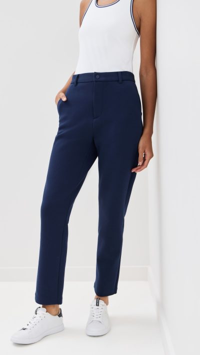 RLX Ralph Lauren Double Knit Tech Pleated Active Trousers