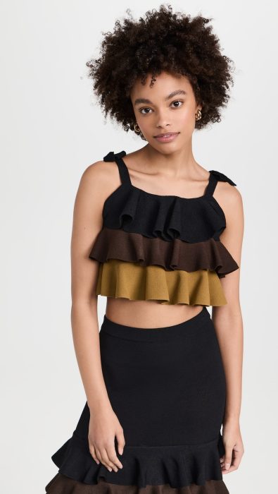 Rosie Assoulin Ruffle Tank