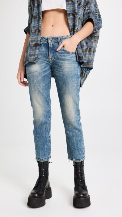 R13 Boy Straight Leg Jeans