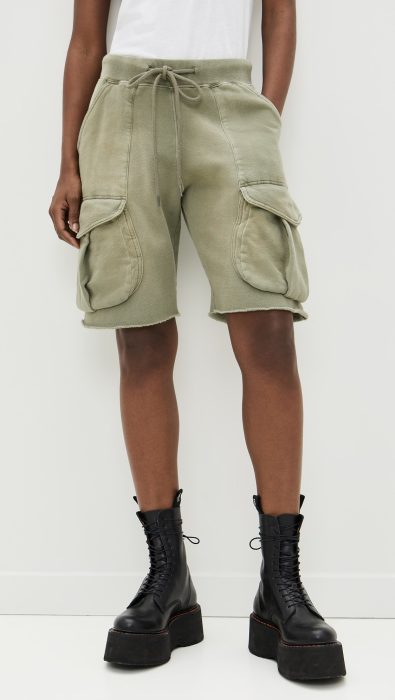 R13 Multipocket Relaxed Sweatshorts
