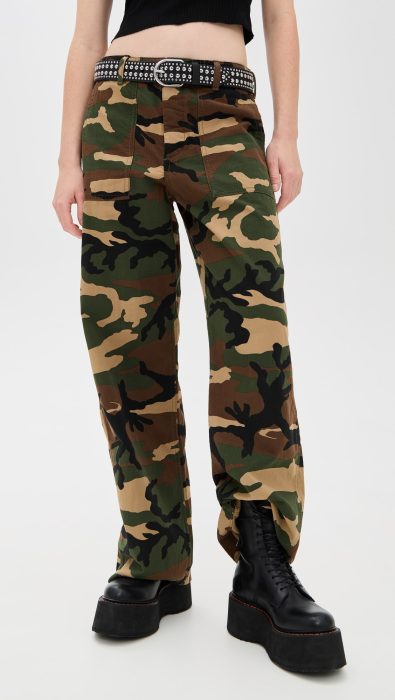 R13 Wide Leg Utility Pants