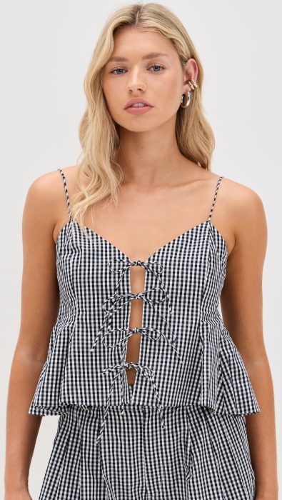 Sea Neci Gingham Camisole