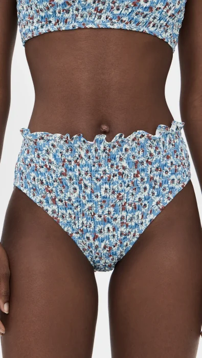 Sea Whitney Print Bikini Bottoms