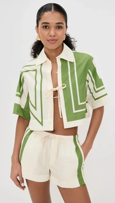 SIR. Carlo Cropped Shirt