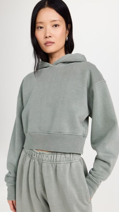 SLVRLAKE Crop Hoodie