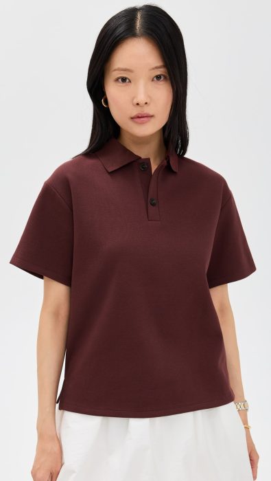 Simonett Flare Sleeve Polo
