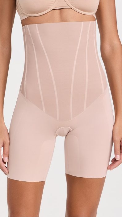 SPANX SPANXsculpt TotalContour High-Waisted Mid-Thigh Short