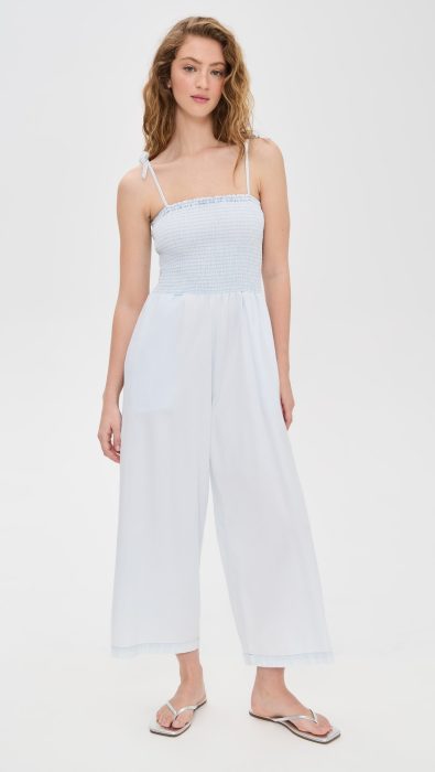 Splendid Indigo Stripe Jumpsuit