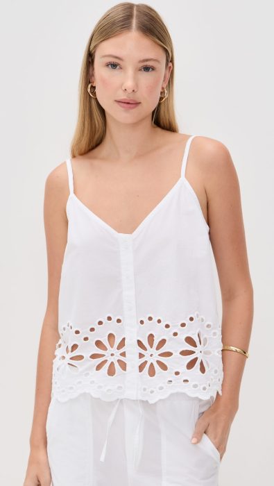 Splendid Emma Eyelet Tank