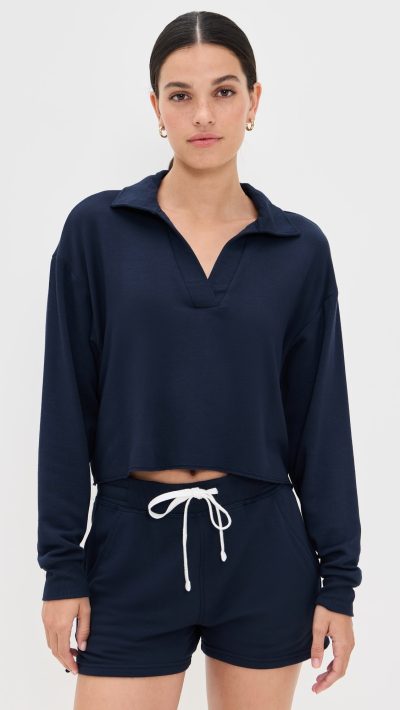 Splits59 Joan Fleece Polo Sweatshirt