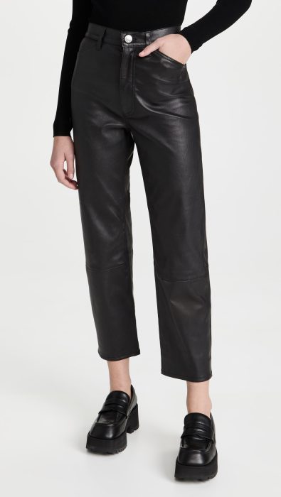 SPRWMN Straight Leg Leather Pants