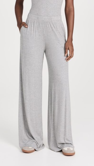 SPRWMN Rib Wide Leg Pants